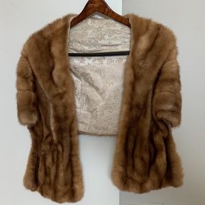 Vintage mink stole